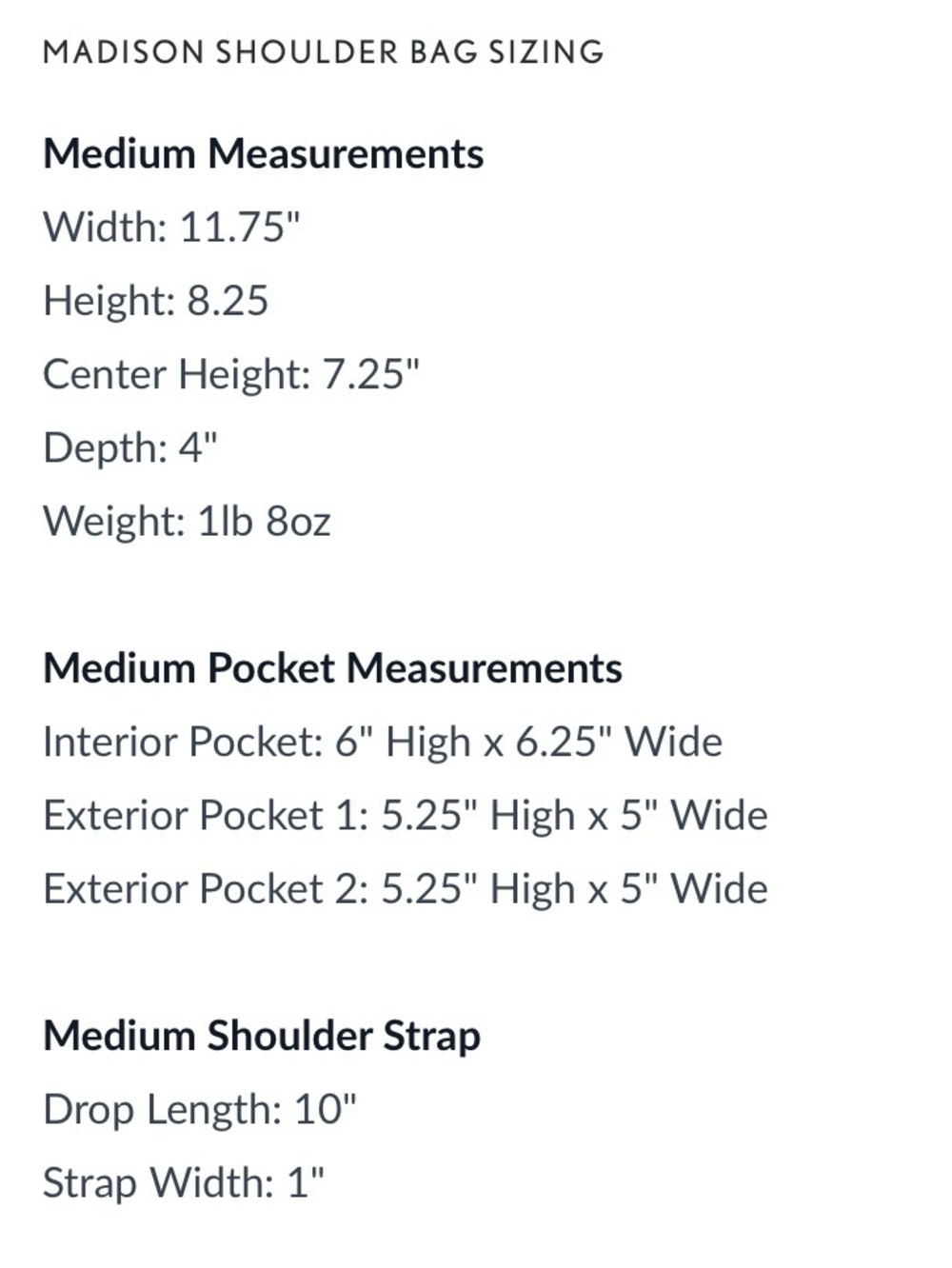 PORTLAND LEATHER COMPANY MEDIUM MADISON SHOULDER BAG IN NUTMEG - Picture 12 of 14
